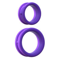 Эрекционное кольцо "Fantasy C-Ringz - Max-width Silicone Rings Purple " (комплект 2 шт.)
